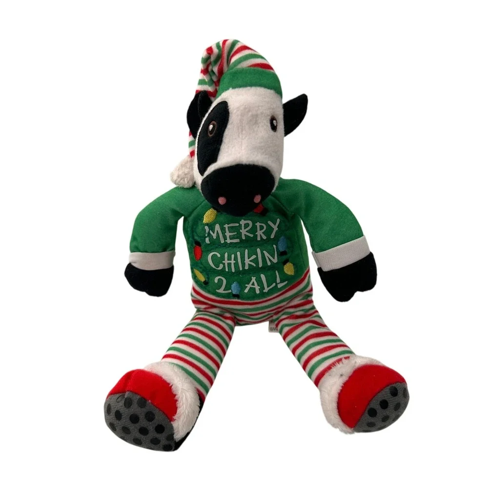 Chick-fil-A Plush Cow Merry Chikin 2 All Christmas Holiday 10